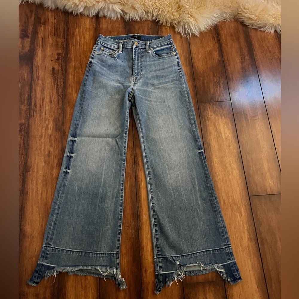 7 For All Mankind The Jo With Long Side Seam in Love Child
